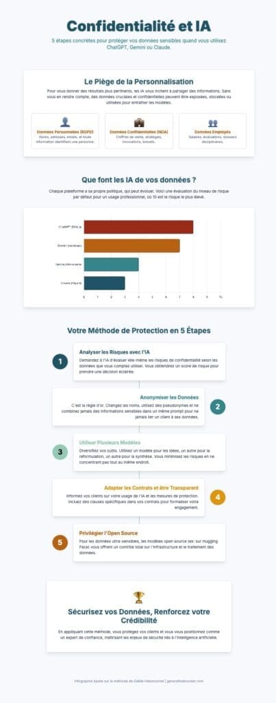 Infographie générée avec Gemini, sur base des informations données par Gaëlle Helsmoortel.